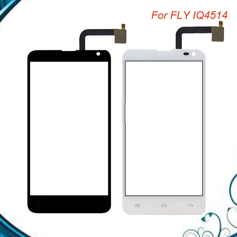 Сенсорный экран IQ 4514 для Fly IQ4514 EVO Tech 4 Quad черный белый цвет в наличии|touch screen|touch screen