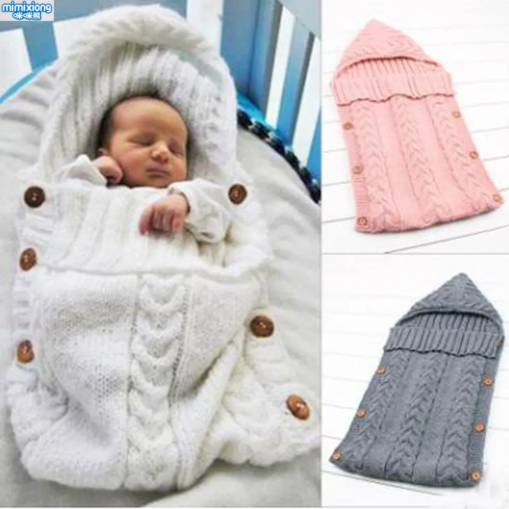 Kids solid color sleeping bag blanket cute baby sleeping bagsleeping