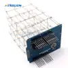 Kit de Cube lumineux LED bleu 4x4x4, Kit de bricolage électronique pour Arduino ► Photo 3/6