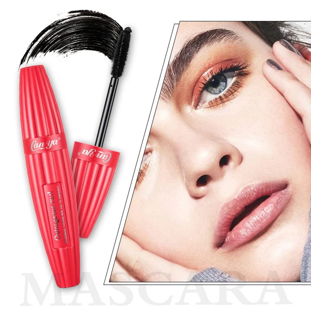 Fashion 1PCS Makeup Eyelash Long Curling Fiber Lash Mascara Eye Lashes Extension Tool maquiagem dropping eye makeup tools |