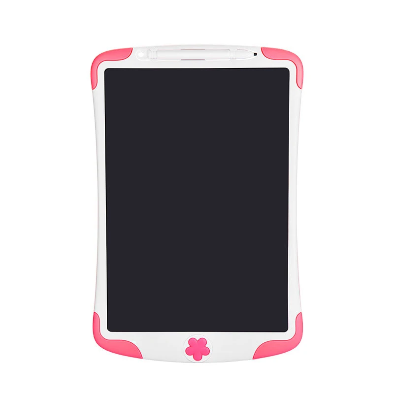 ЖК-дисплей 10 дюймов планшет для рисования доска для рисования граффити доска изображение сообщения планшет портативный почерк - Цвет: Розовый