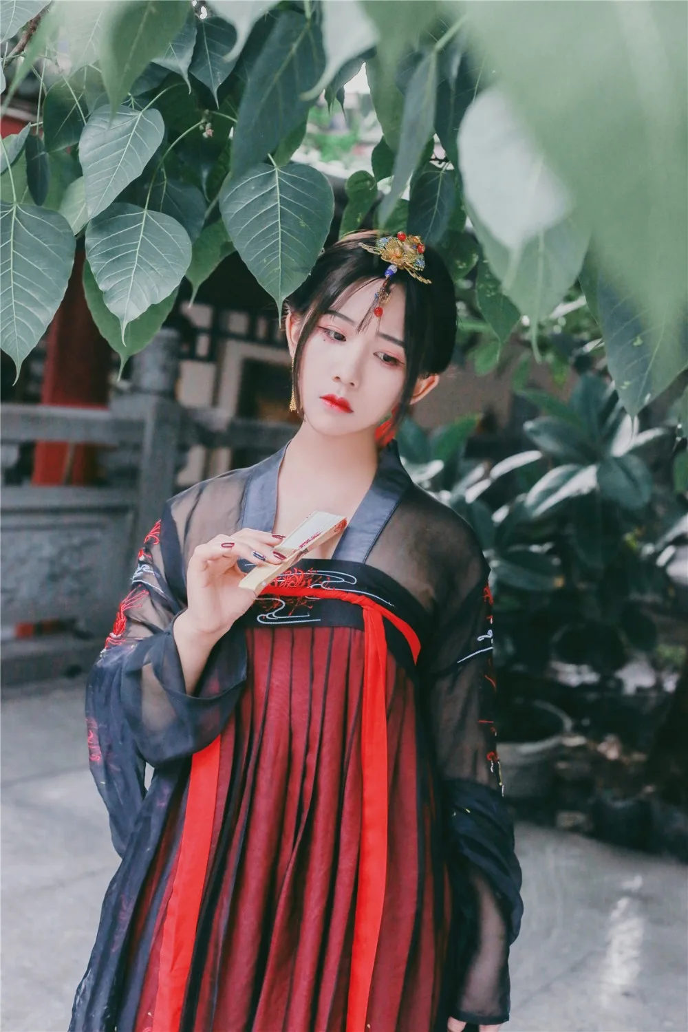 Hanfu черный сценические костюмы певцы костюм для китайского традиционного танца Костюм Oriental карнавальный наряд народная сценическая