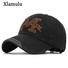 Xlamulu бейсболка шапка хлопок Бейсболка Snapback Головные уборы для мужчин и женщин Gorras Casquette Bone Trucker мужская шапка M
