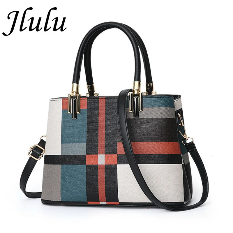 

Jlulu Fashion Womens Handbags and Purses Leather Designer Totes Bags Top Handle Crossbody Shoulder Bag 2019 Lady Bolsa Mujer