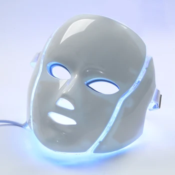 

LED Light Photon Therapy Mask 7 Color Light Treatment Skin Rejuvenation Whitening Facial Beauty Daily Skin Care Mask