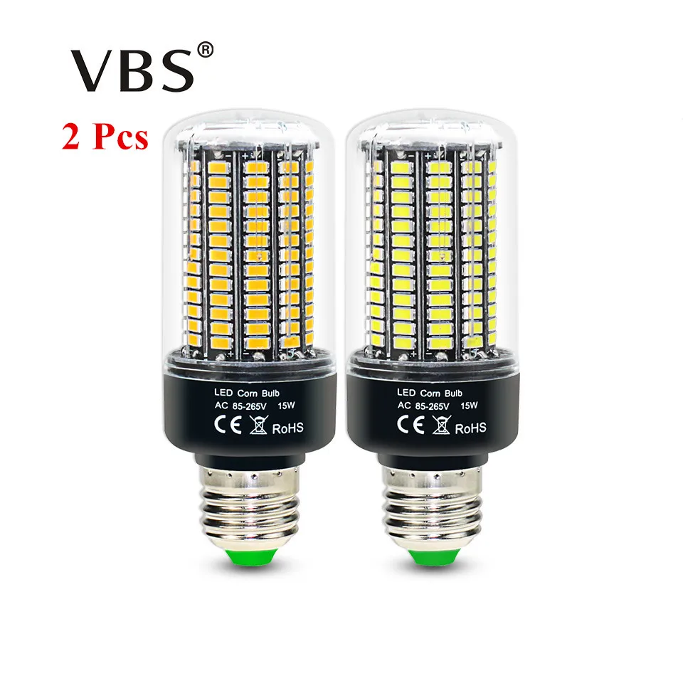 Buy 2 Pcs LED Bulb No Flicker 5736 SMD E27 E14 3.5W 5W