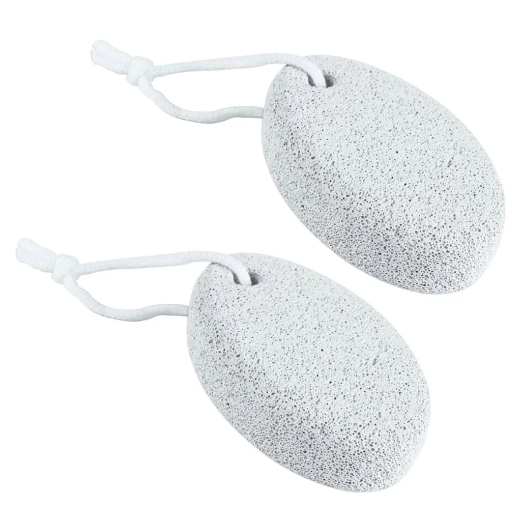 Body Brush 2PCS Pumice Stone Pedicure Tools Hard Skin Callus Remover for Feet and Hands Foot Scrubber Bath Sponge Loofah Shower