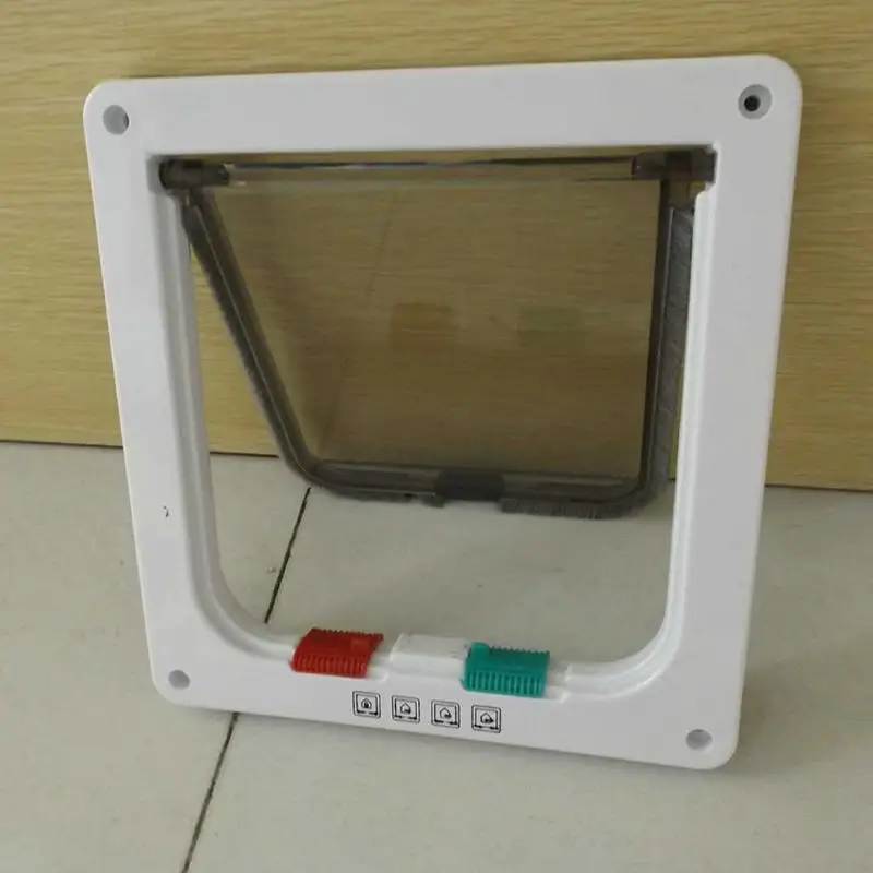 Pet door dog door ABS material plastic door installation wooden door iron door glass door in and out