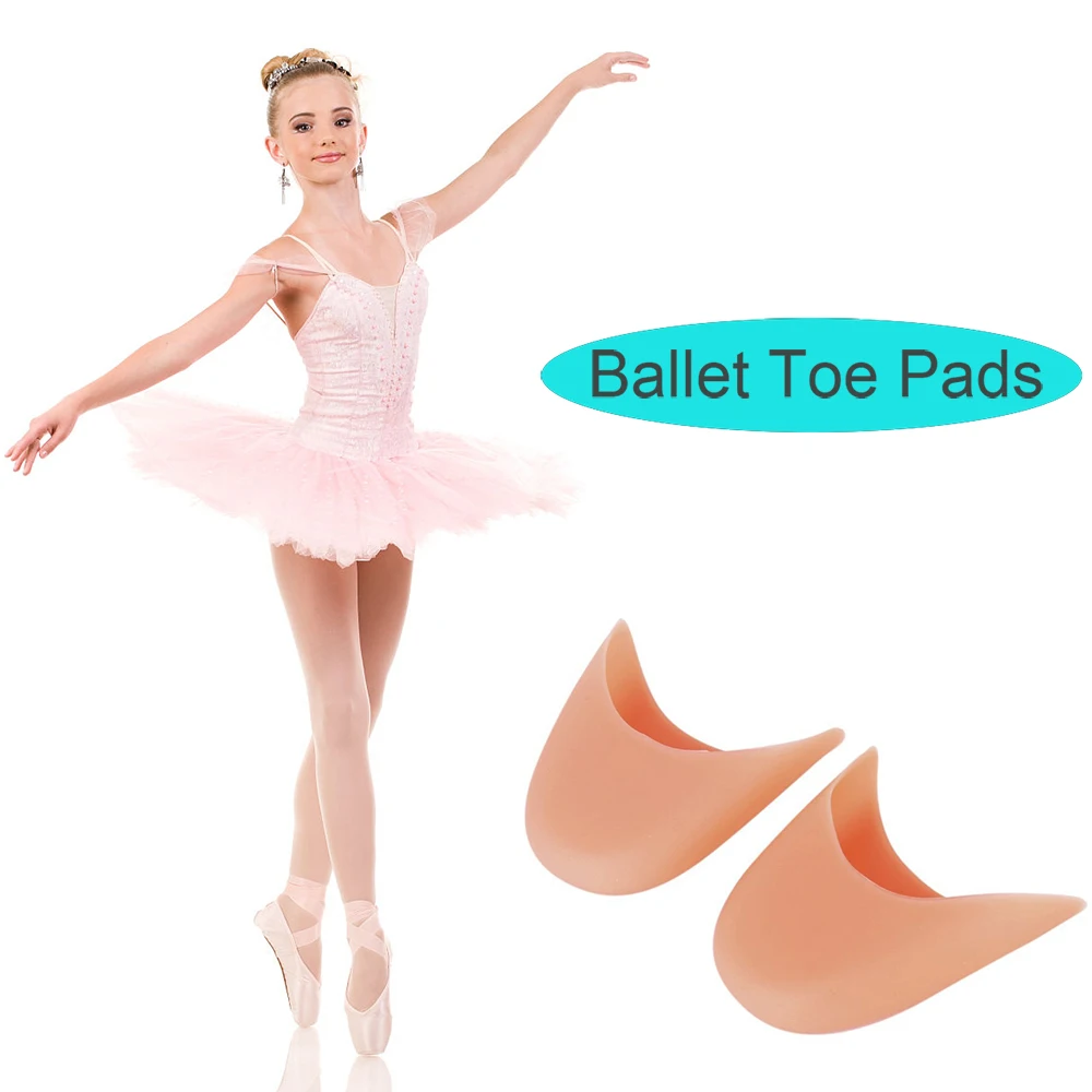 professional silicone ballet toe pads point dancer toe pillow toe