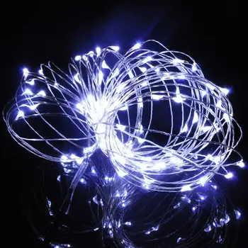 

1pc 10m 100LEDs holiday sting lights for festival christmas wedding party colorful decoration lights led lamp