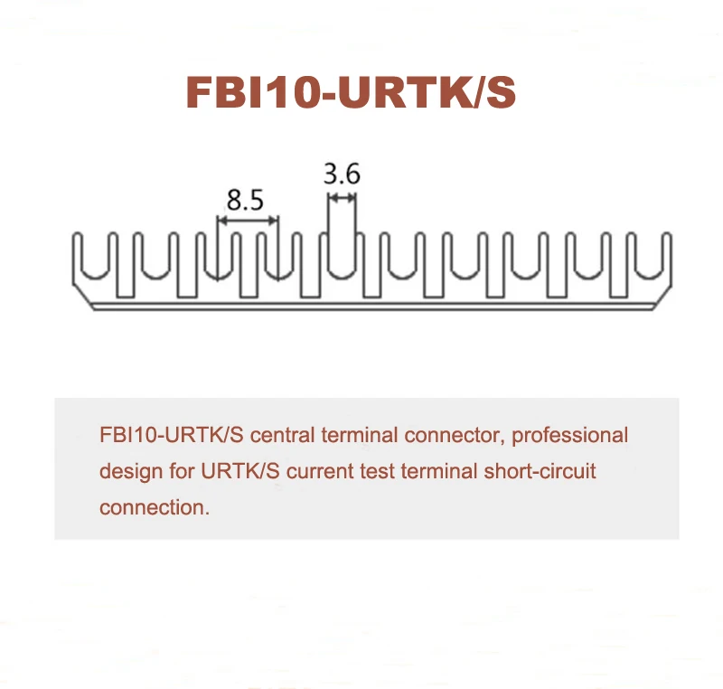 FBI 10-URTK-S pitch 8.5mm