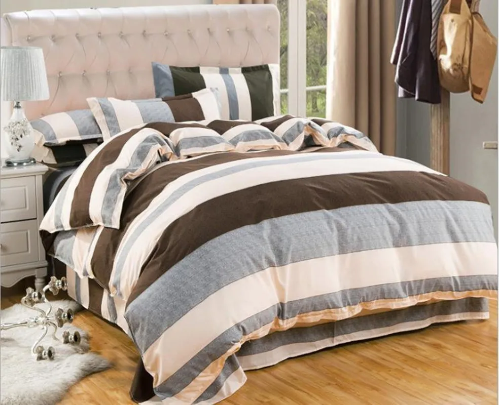 MYRU Cotton Winter Cheap Bedding Sets Full King Twin Queen Kids Size 