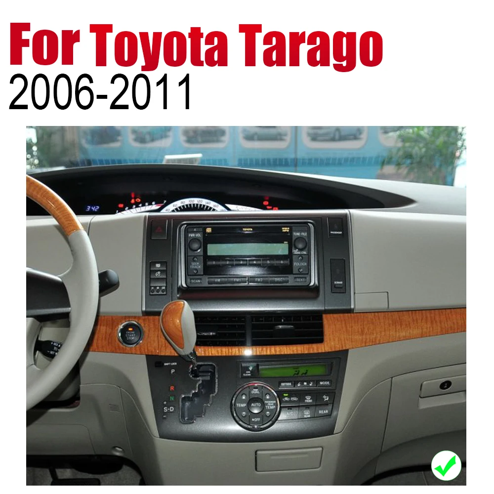 Best ZaiXi Auto Radio 2 Din Android Car DVD Player For Toyota Tarago 2006~2011 GPS Navigation BT Wifi Map Multimedia system Stereo 3