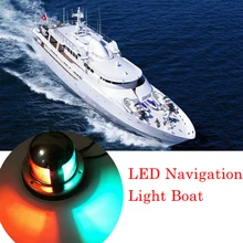 Светильники лодки навигации 12 V Светодиодный индикатор сигнала водонепроницаемая лампа для навигации морской лодки яхты