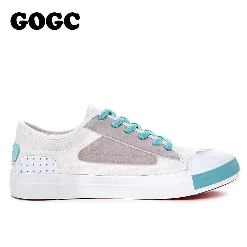 GOGC 2019 جديد النساء أحذية رياضية بيضاء النساء slipony أحذية نسائية قماشية الإناث الصيف احذية الجري النساء حذاء كاجوال G781