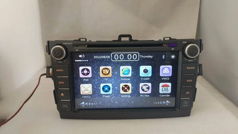 Best 2 Din Car Multimedia Player Per Toy ota Corolla 2007 2008 2009 2010 2011 DVD radio Gps Naviagtion 10