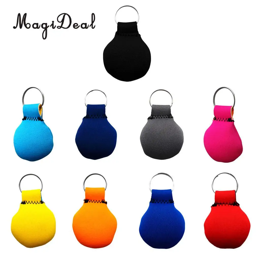 MagiDeal Set 9 Yachting Outboard Boat Water Sports Floating Keyring Keychain Key Holder Water Buoyant Key Float - Assorted Color