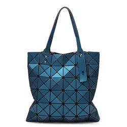 Мода Diamond Для женщин Bao сумки Геометрия матовая сумка женская Геометрический Повседневное сумка женская сумка Топ-ручкой