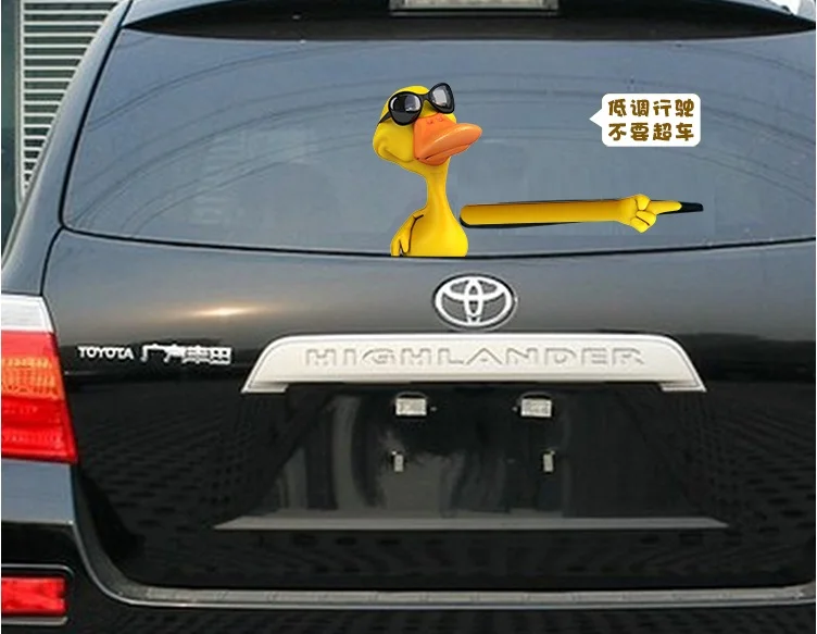 

Perforated PVC Whole Car-Styling Vinyl Rear Window Creative Fashion Rear Window Wiper Decorative Glossy Veneer Car Stickers