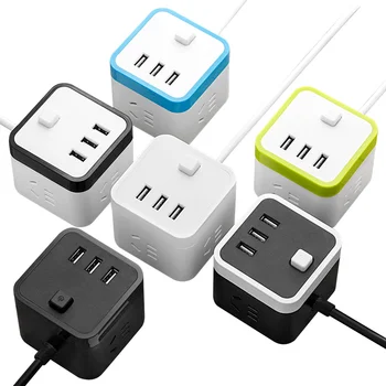 

High-quality Socket with usb for Phone Tablet PC travel charging adapter socket usb Smart Plug Adaptation Power Strip outlet