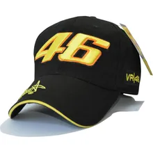 cotton Baseball Cap Wholesale Rossi 46 Embroidery Snapback Cap Hat Motorcycle Racing Caps VR46 Sport Hat