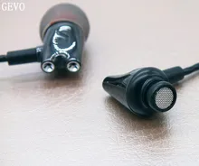 DIY IE800 GEVO Ceramic In Ear earphones HiFi In-Ear Headset HD Stereo Earplugs With microphone for mobile phone MP3 4 player