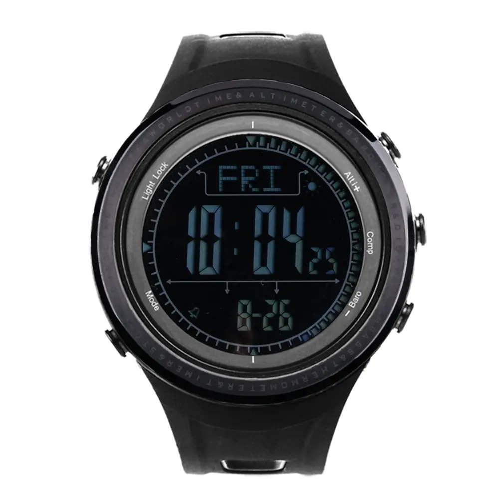 

SUNROAD Waterproof Sport Climbing Digital Watch for Men Weather Forcast Pedometer Alimeter Barometer Stopwatch Backlight Watches