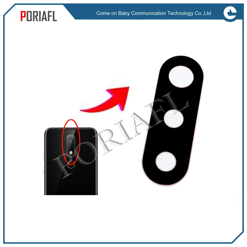For nokia X6 2018 Camera lens 02