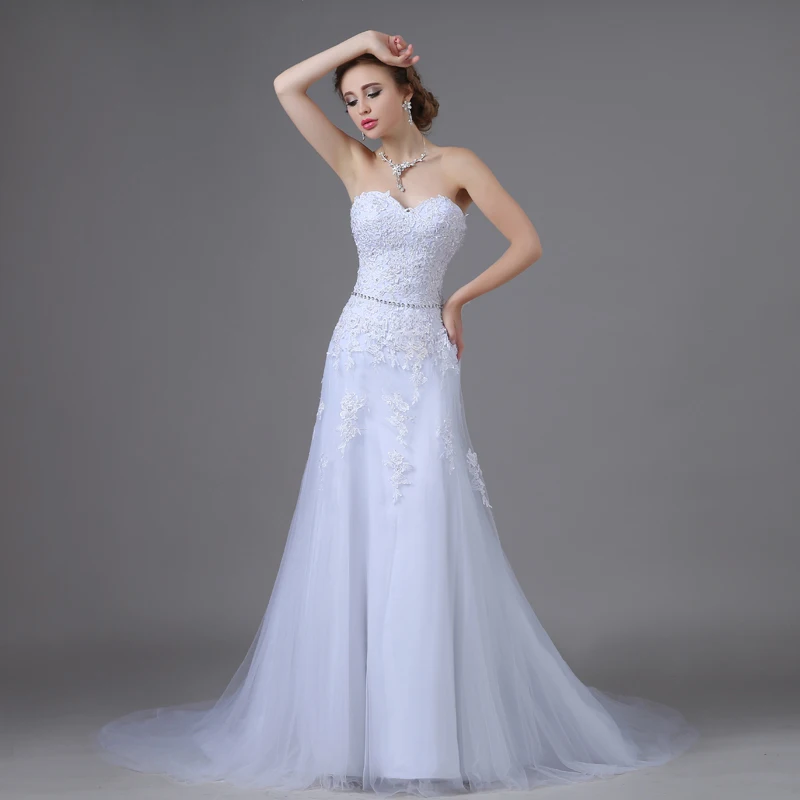 ivory wedding dress 2015 hot sale sweetangel white lace wedding dresses