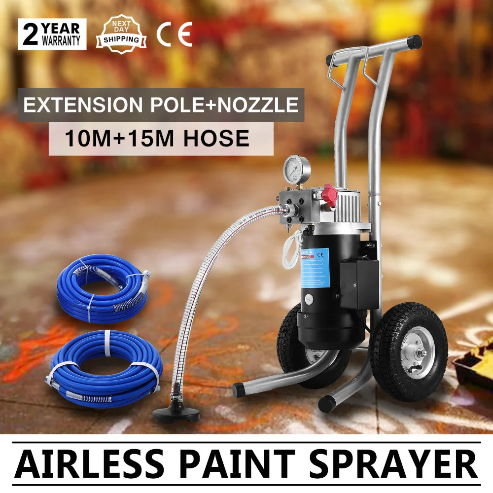 

Airless Paint Sprayer DIY 3.8L/min Spray Gun Painting Machine