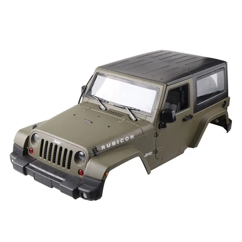 1:10 RC масштаба грузовик восхождение автомобиль Жесткий Корпус для Jeep Wrangler модель игрушки аксессуары