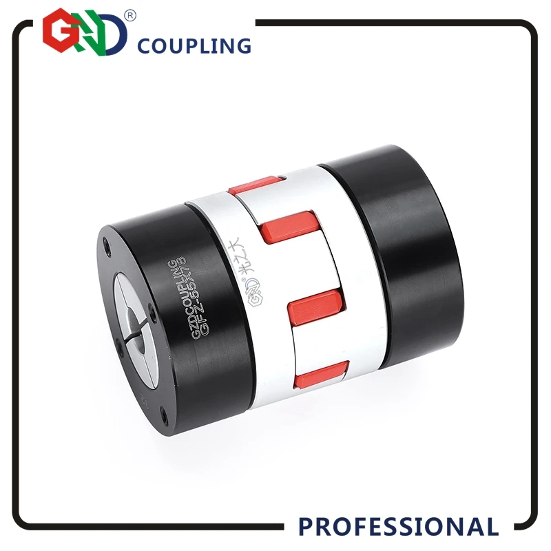 

GND coupler aluminum alloy jaw locking OD 40x55 CNC coupling 6mm 8mm diaphragm CNC flexible shaft couples High-standard