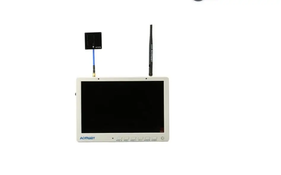 

High Quality Aomway HD588 Diversity FPV 5.8G 40CH HD 10 Inch Monitor 1920 x1200 with DVR Build in Battery For FPV Racing drone