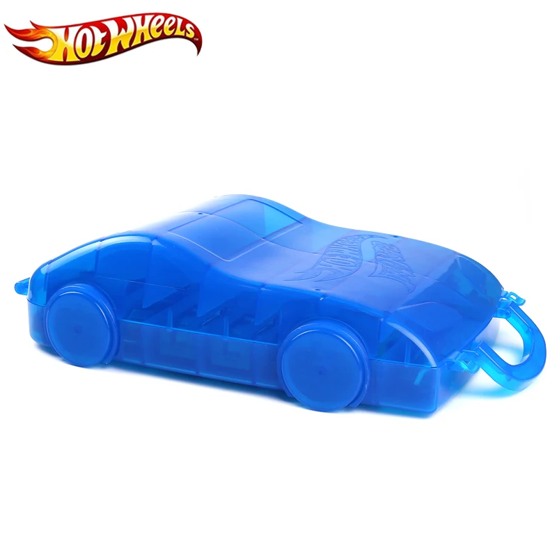 Najtaniej Hot wheels zabawka dla dzieci pojemnik samochodowy 16 sztuk samochodów wielofunkcyjny przenośny z tworzywa sztucznego wygodne pudełko Hotwheels samochód zabawka dla dziecka prezent