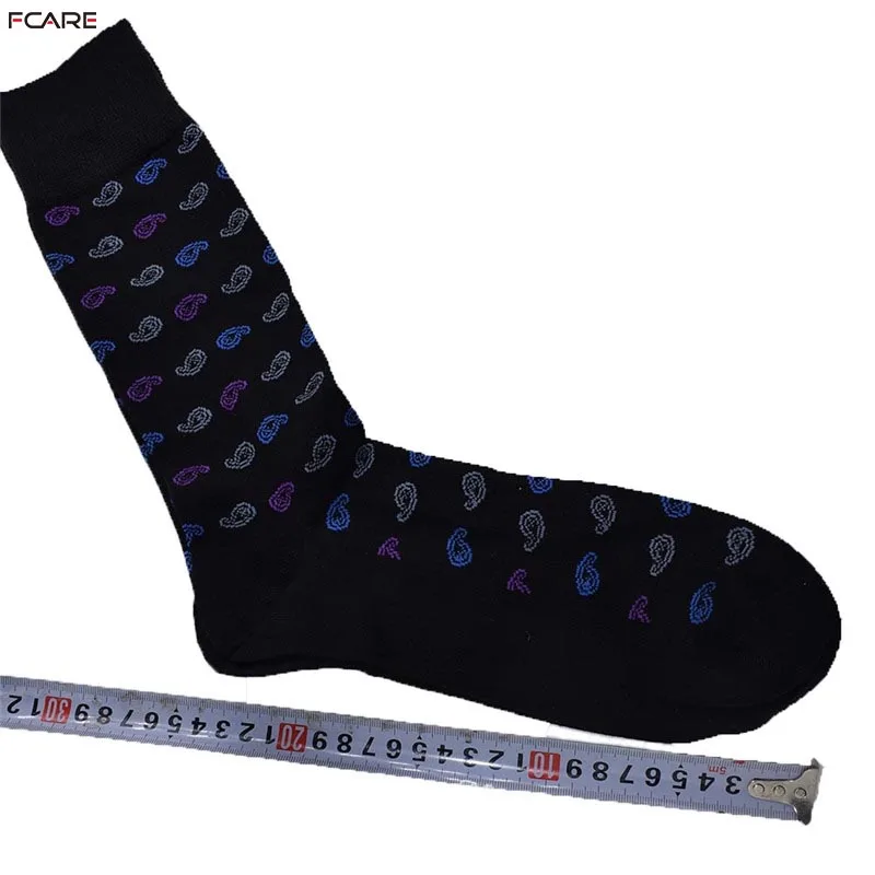 6 шт. = 3 пары мужские хлопковые носки с принтом|dress socks|socks plus sizesocks size |