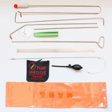 PDR PDR Ganchos Crowbar Herramienta Varillas de Empuje Panel de la Radio Del Coche de Primavera Barras de acero Clip de Herramientas de Reparación de Herramientas Del Coche Sin Pintura Kitsl para VW Benz