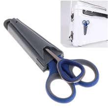 Рыболовные ножницы из нержавеющей стали леска резак с крюком для удаления рыбы аксессуары#20/12