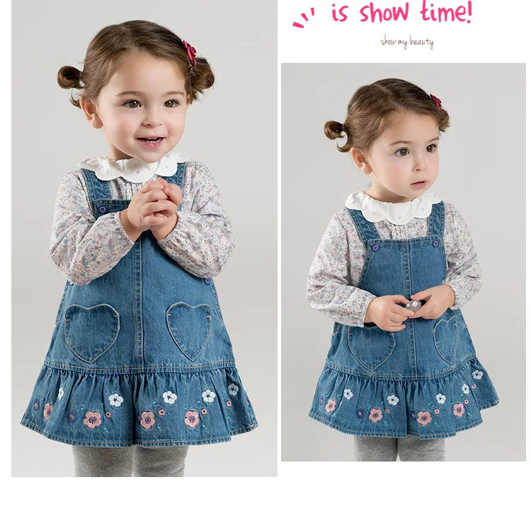 DBM9894-1 dave bella/Весенняя модная футболка для маленьких девочек, топ для малышей, детские футболки высокого качества, одежда с цветочным рисунком