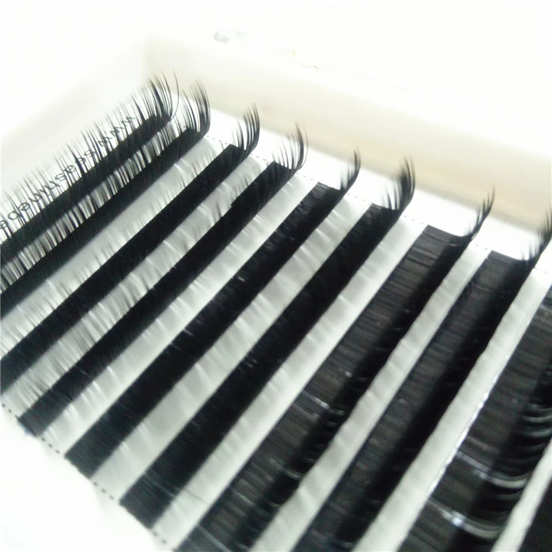 

L curl High quality eyelash extension individual eyelash extension natural false eyelashes different length to choose