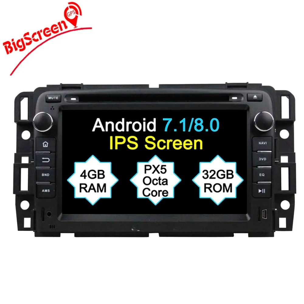 2 Din Android 8 0 автомобильный DVD плеер ядер GPS навигация для Jeep Grand Cherokee GMC YukonTahoe 2006 2012
