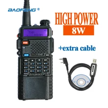 Baofeng Walkie Talkie Radio VHF UHF Handheld FM Transceiver Portable Ham Radio Communicator Walk Talk RT5R for Hunting Radio