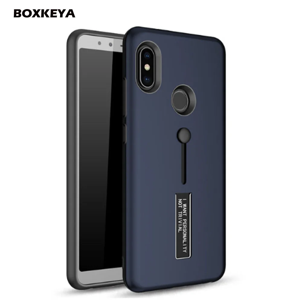 

Luxury Ring Phone Case For Redmi S2 Note 5Pro 6Pro Prime 5A 4X 3 Bracket Holder Ring Back Cover Case For Xiaomi 8 5X 6X F1 Funda