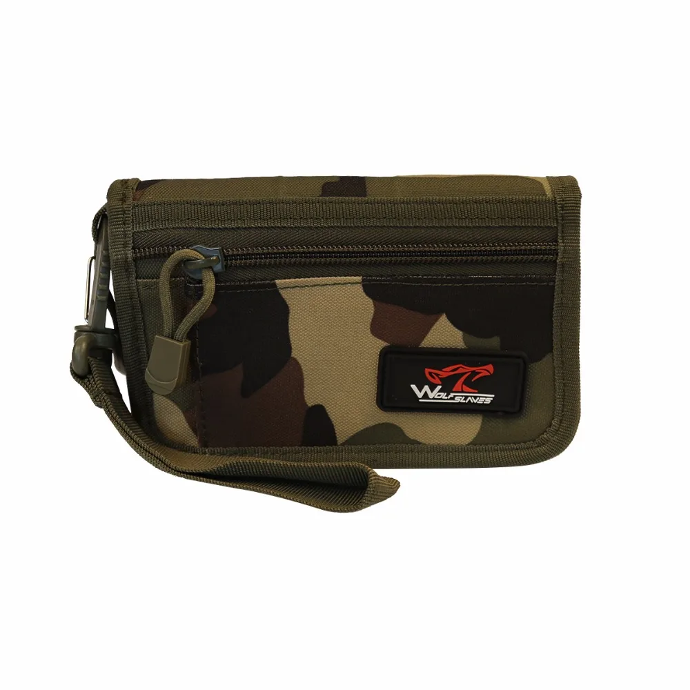 

Wolfslaves 600D Nylon Tactical Wallet for Credit card Lightweight Molle Men's Pocket Military Outdoor Hunting Airsoft Gear