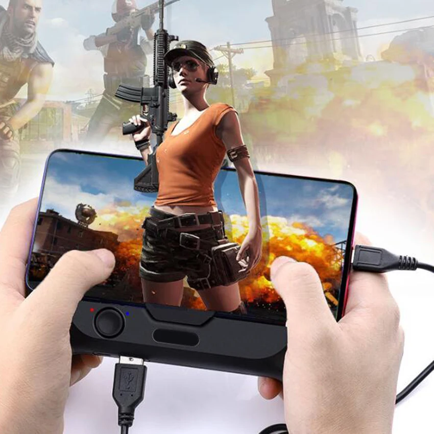  For phone Cooling Fan Gamepad Pubg Phone Controller Hand Grip Gampads Smart Phone Trigger Game Fire