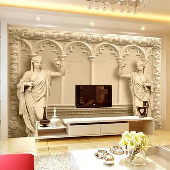 

Custom photo wallpaper 3D Continental mural reliefs backdrop simple fashion large mural 3d wall murals wallpaper painting