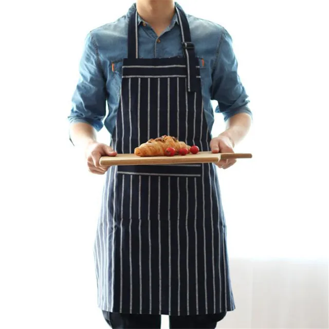 new cotton kitchen aprons simple mens aprons cooking apron striped apron korean style home bib spun - Kitchen Apron new cotton kitchen aprons simple mens aprons cooking apron striped apron korean style home bib spun - Kitchen Apron