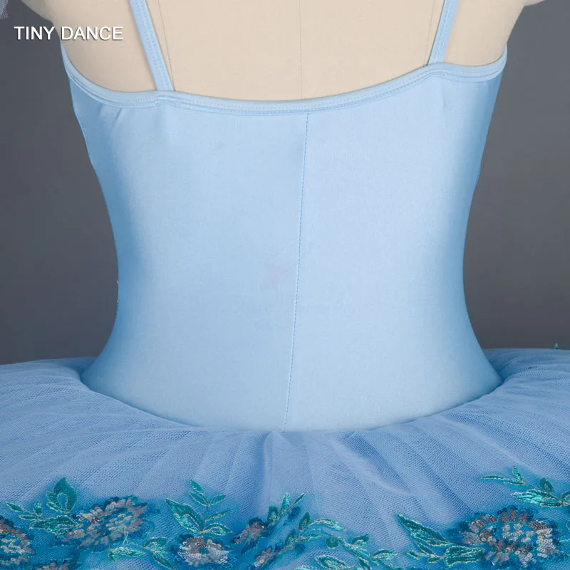 Бледно-голубой купальник для взрослых девочек классическая балетная пачка балерина костюм для танцев платье предварительно для профессиональных занятий балетом, танцами юбки-пачки BLL025