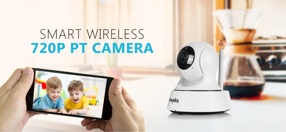 Smart Wireless 720P PTZ Camera