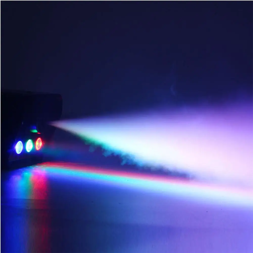 Мини светодиодная RGB Беспроводная машина для тумана 500 Вт с дистанционным