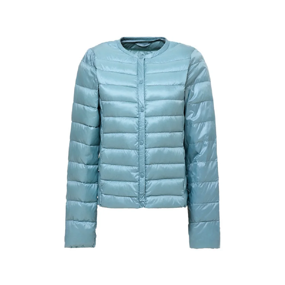 price cut  Wipalo Winter Women Ultra Light Down Jacket White Duck Down Jackets Long Sleeve Warm Coat Parka Fem